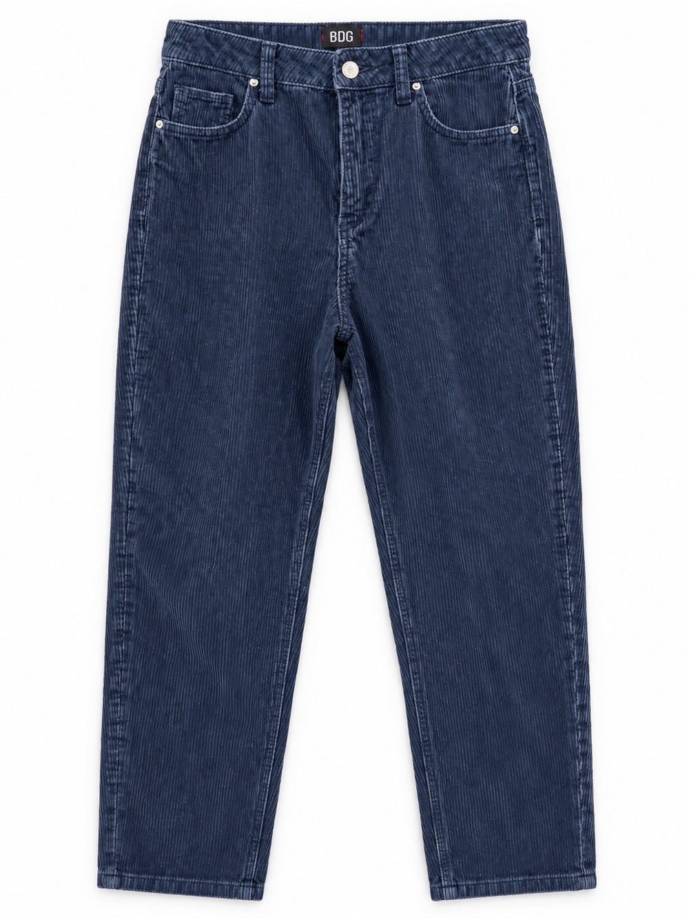 BDG Urban Outfitters High Rise Corduroy Mom Pants Blue Size 27